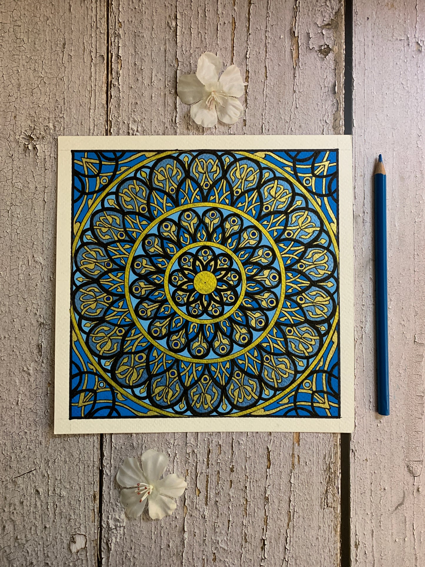 Dagoba Blue Mandala