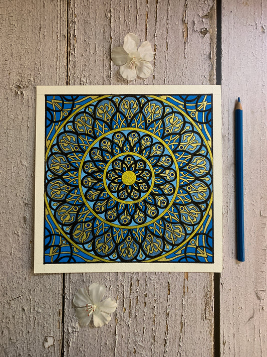 Dagoba Blue Mandala