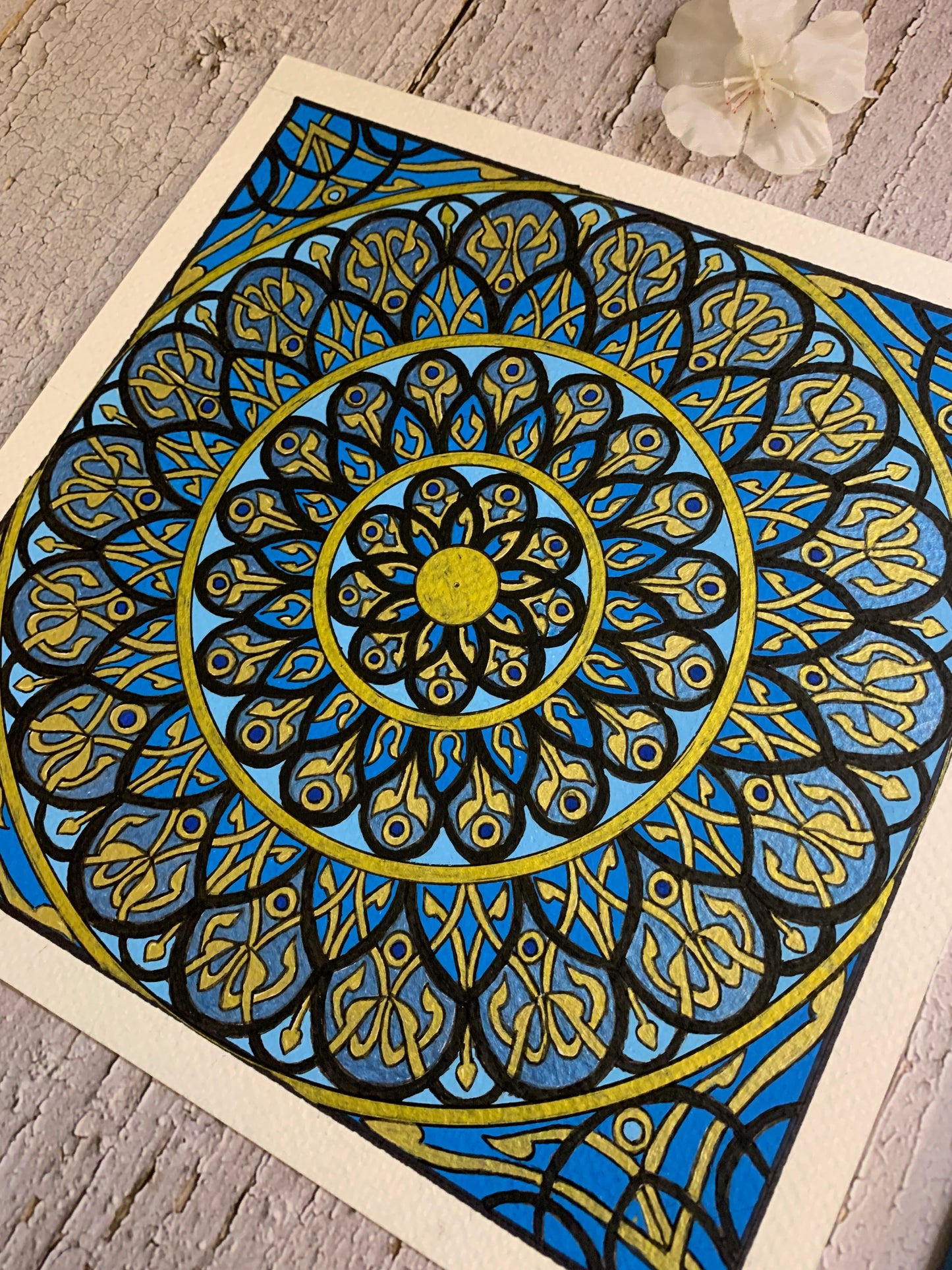 Dagoba Blue Mandala