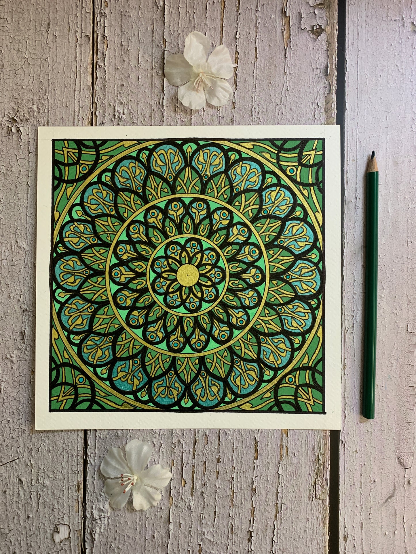 Dagoba Green Mandala