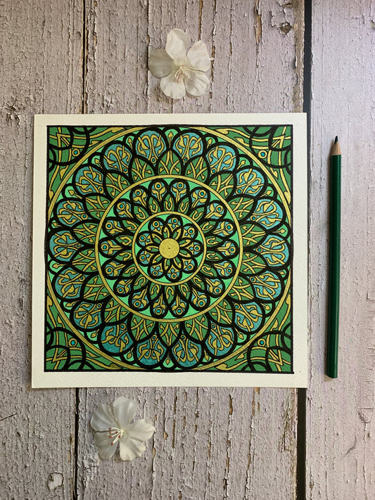 Dagoba Green Mandala