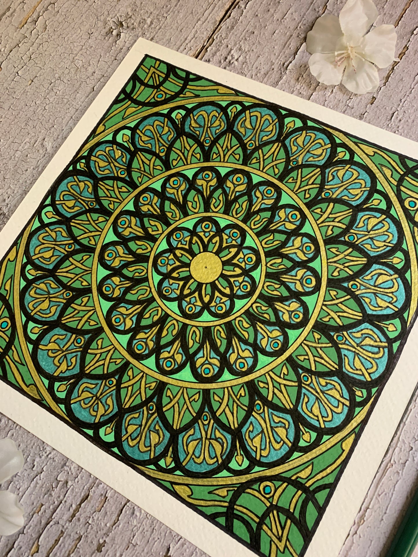 Dagoba Green Mandala