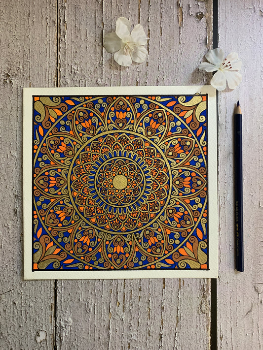 Gadot Blue Mandala