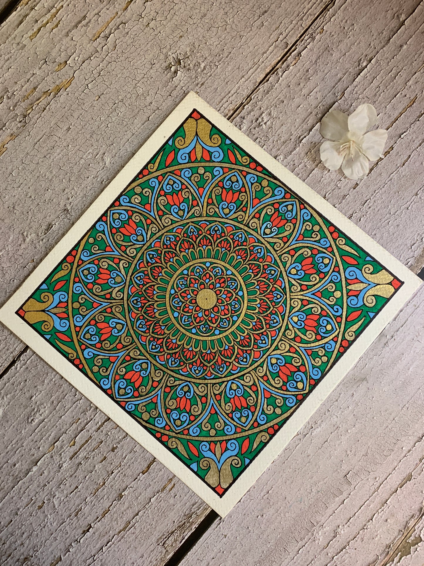 Gadot Red Mandala