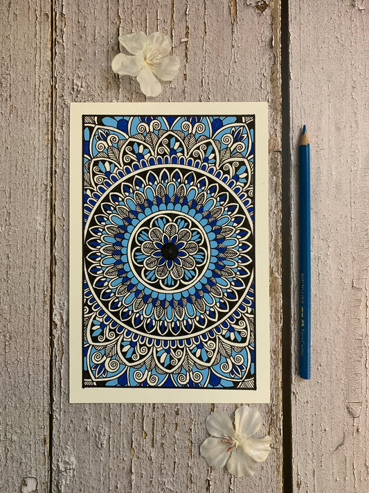 Ila Blue Mandala