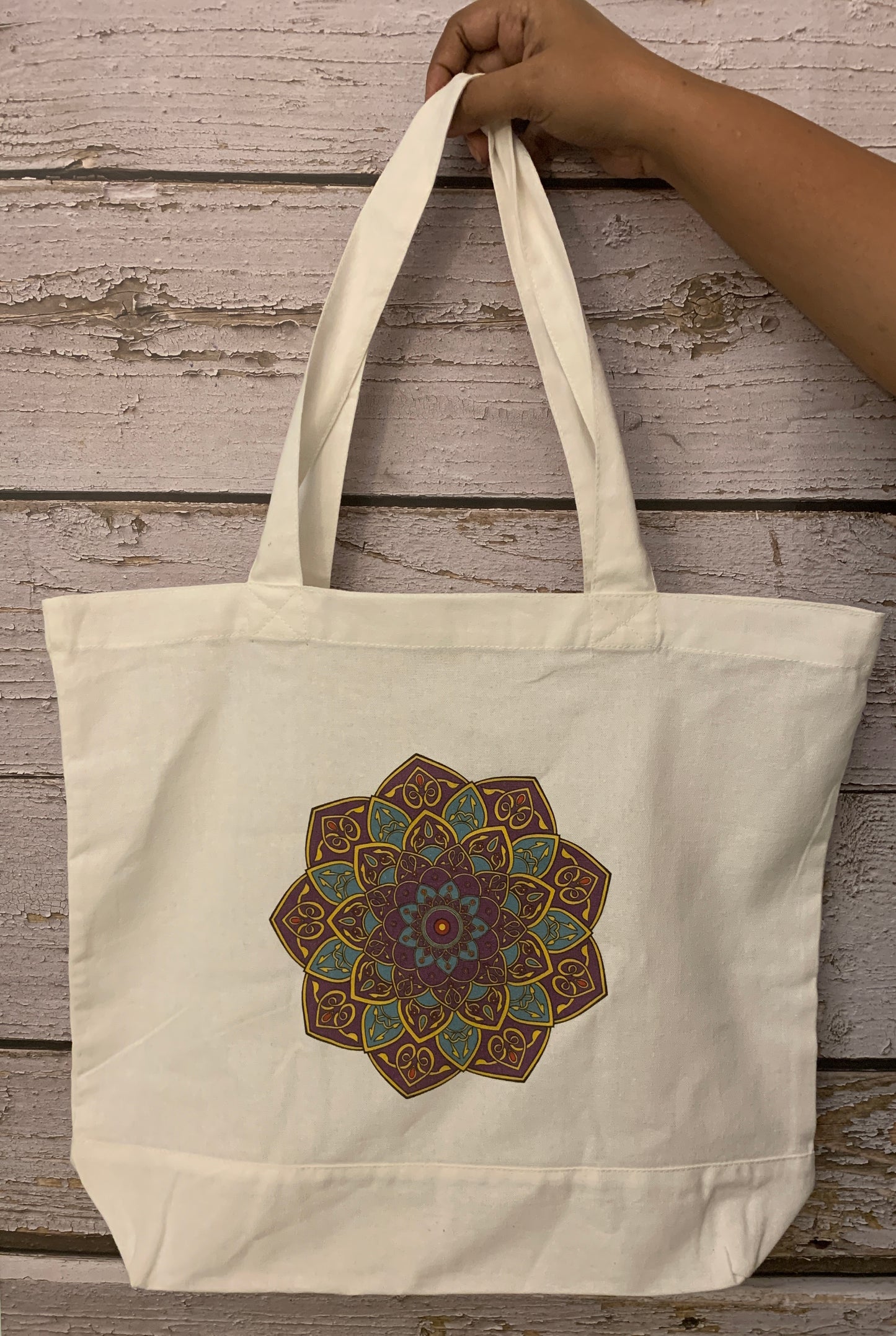 Jewel of the East Cotton Tote Bag