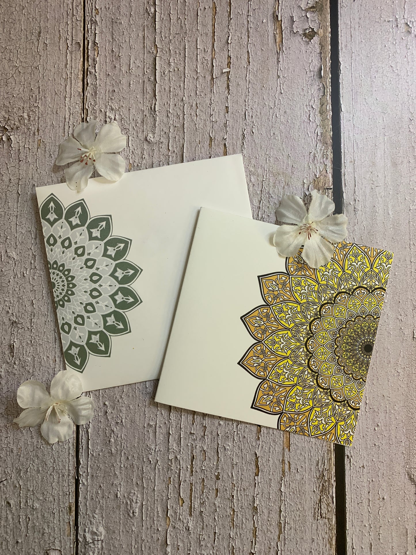 Lemon Flower Greeting Card