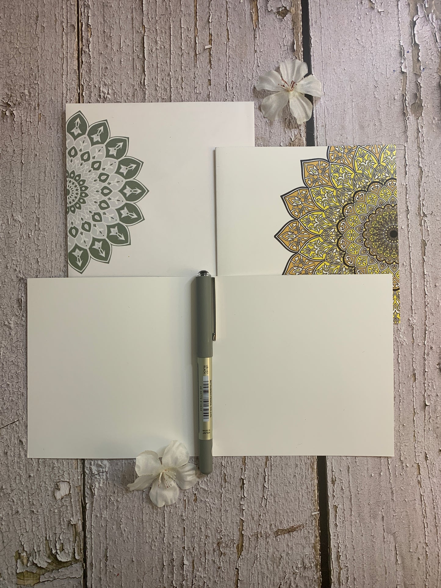 Lemon Flower Greeting Card