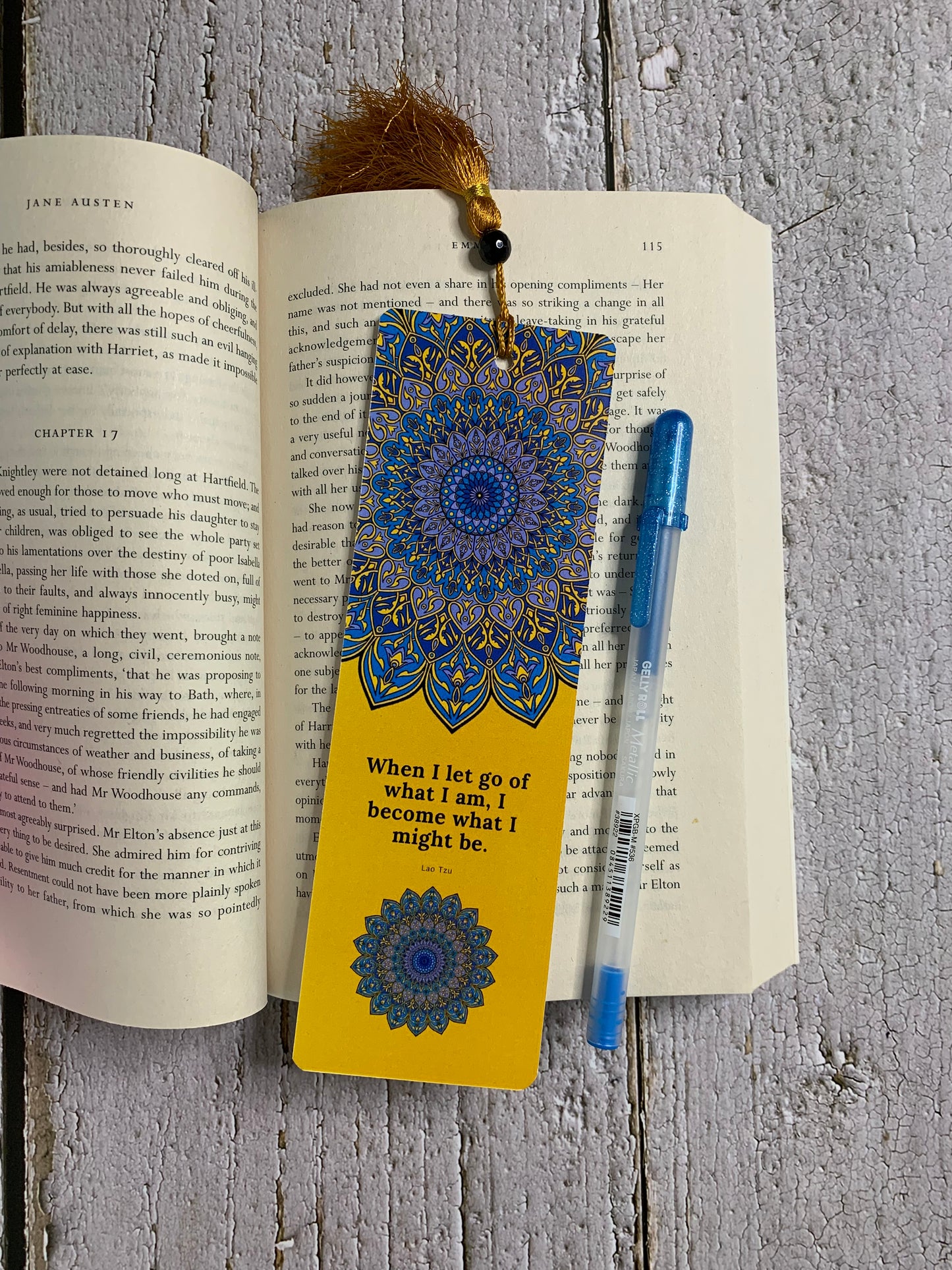 Let Go Bookmark