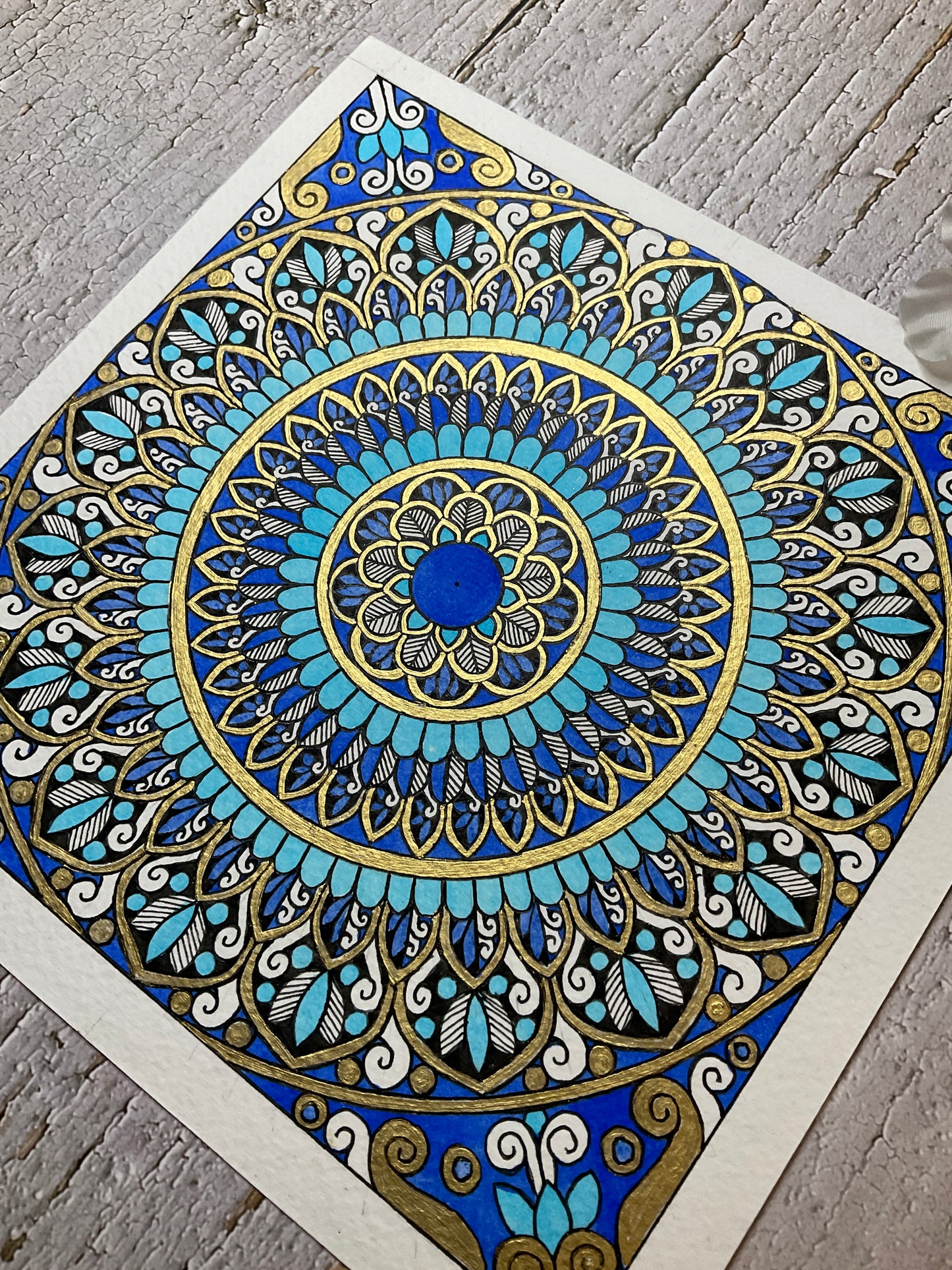 Mandela Blue Mandala