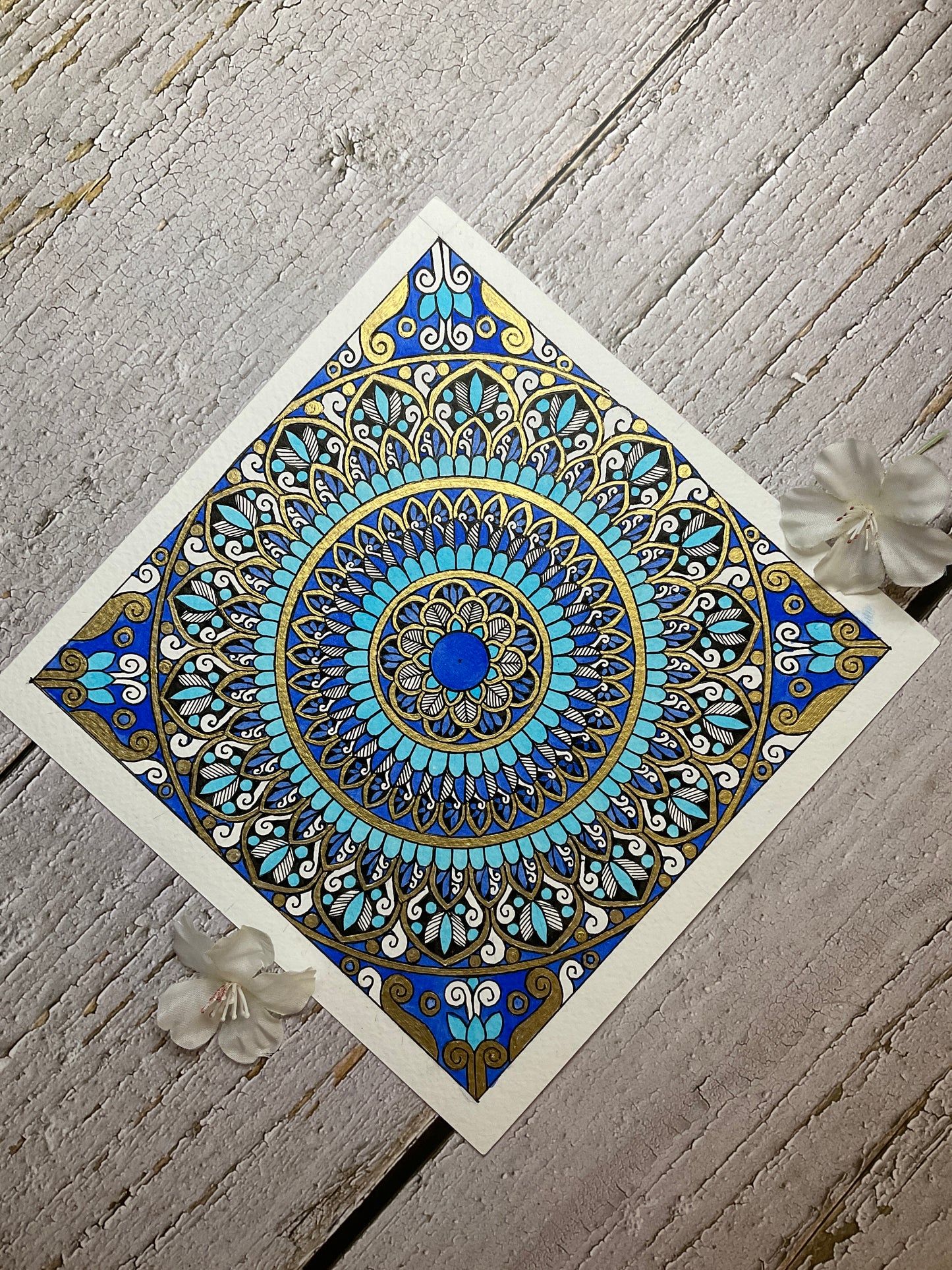 Mandela Blue Mandala