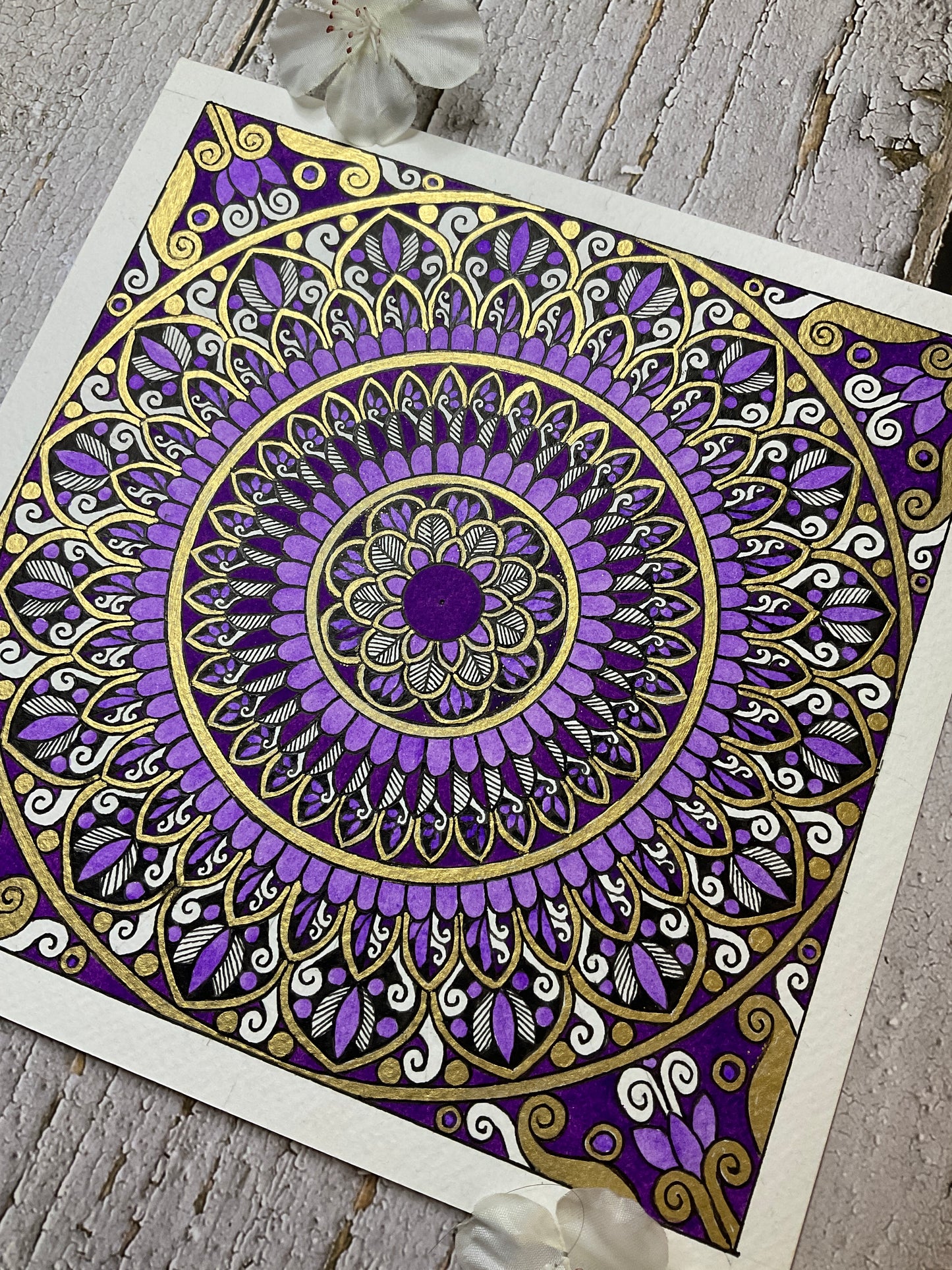 Mandela Purple Mandala