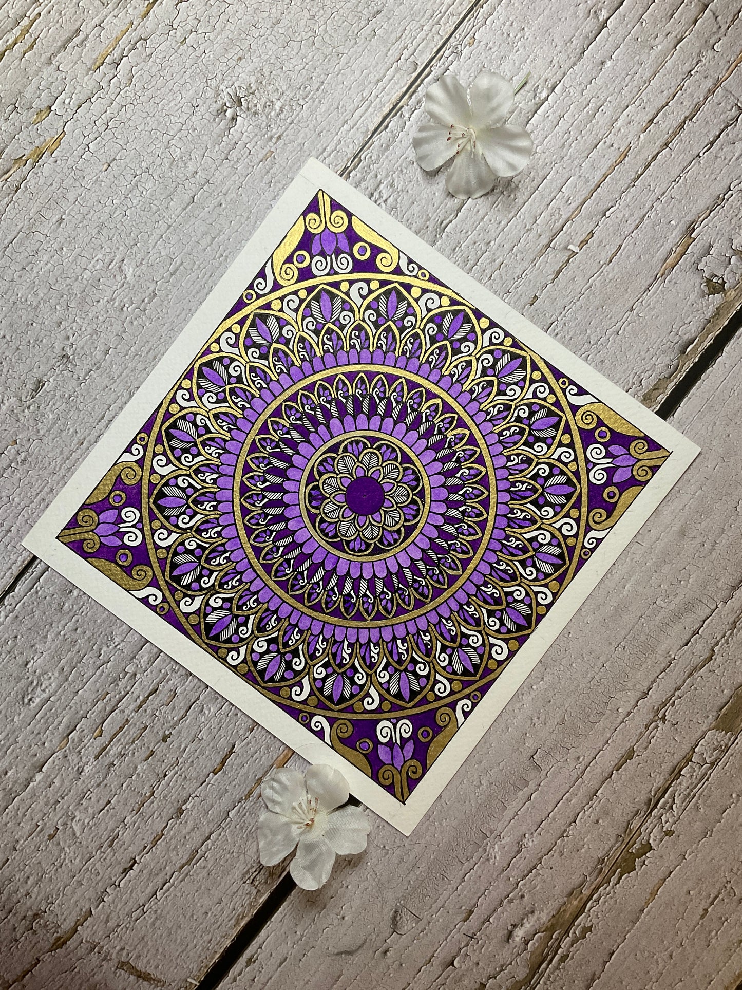 Mandela Purple Mandala