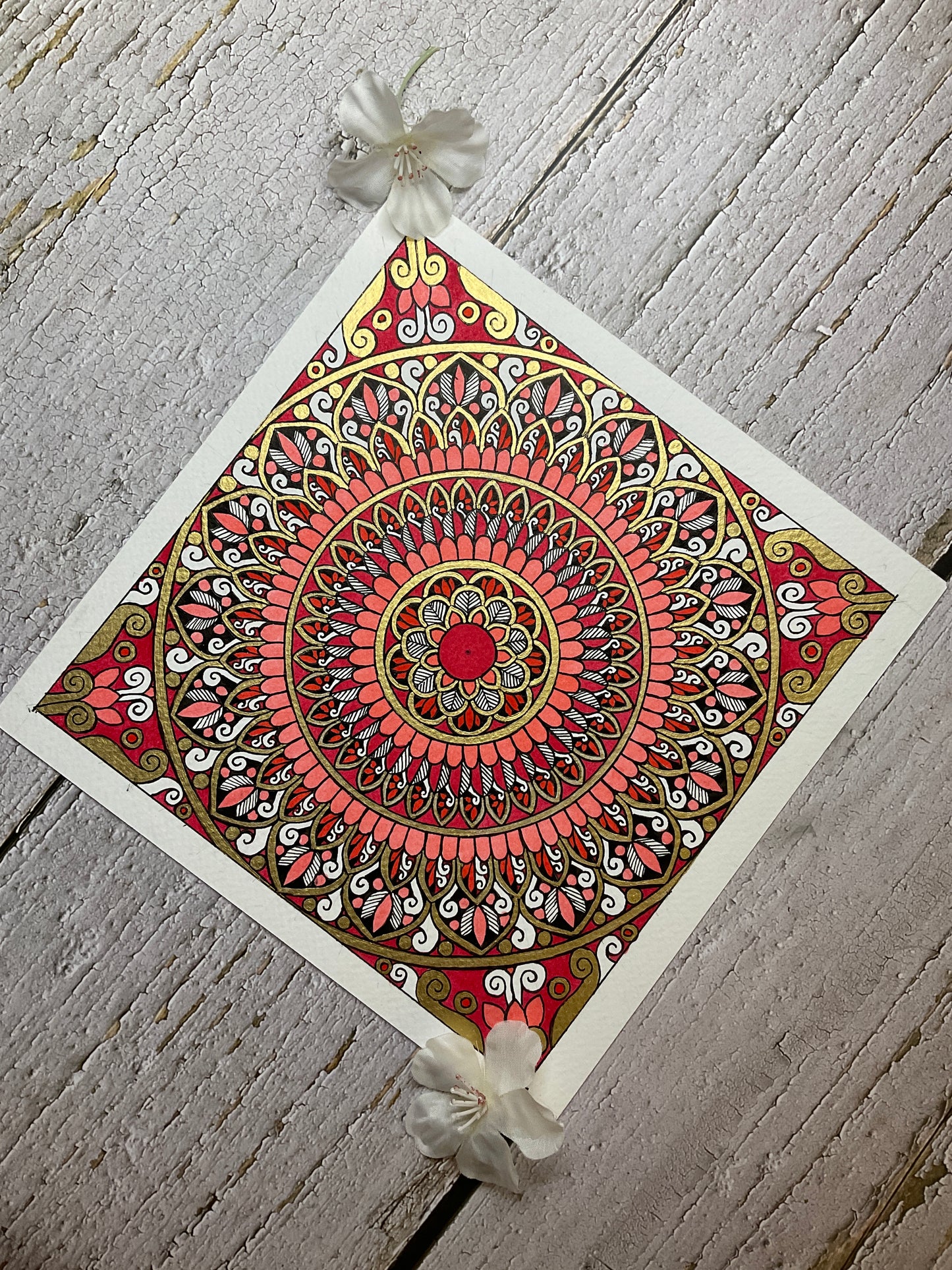 Mandela Red Mandala