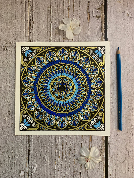 Meena Blue Mandala