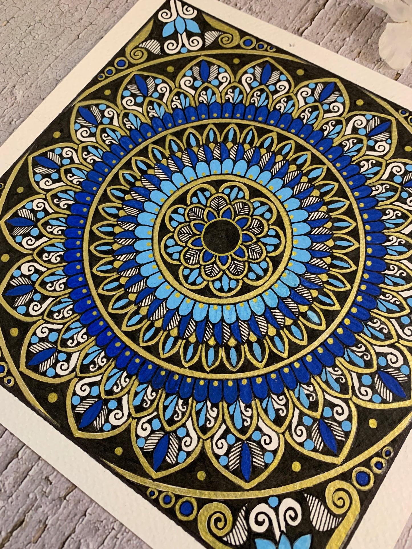 Meena Blue Mandala