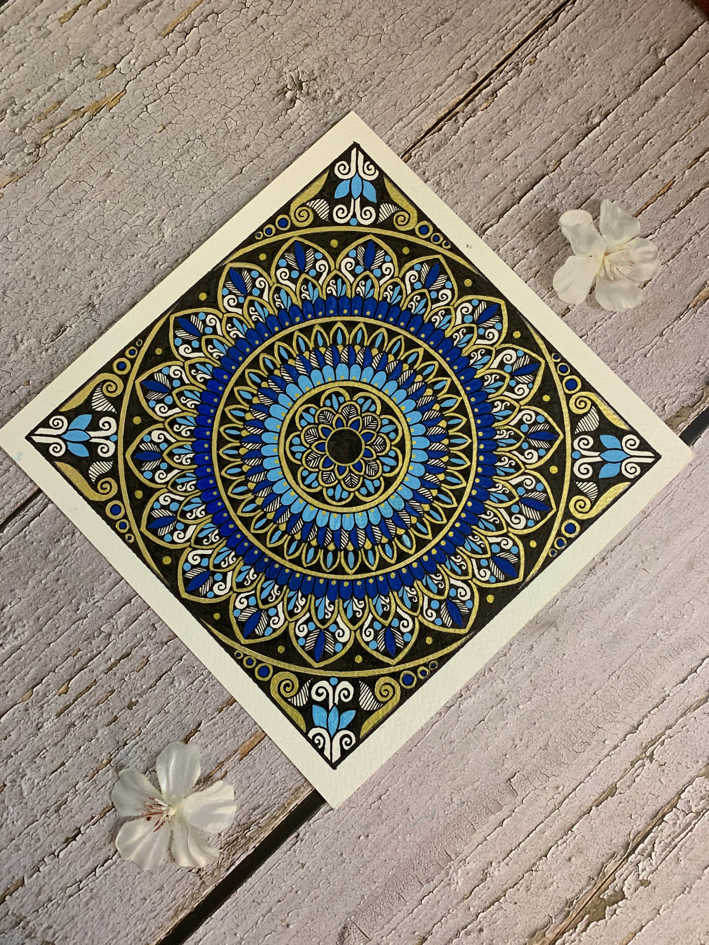 Meena Blue Mandala