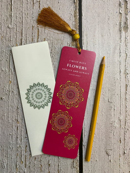 Must Have Flowers Bookmark