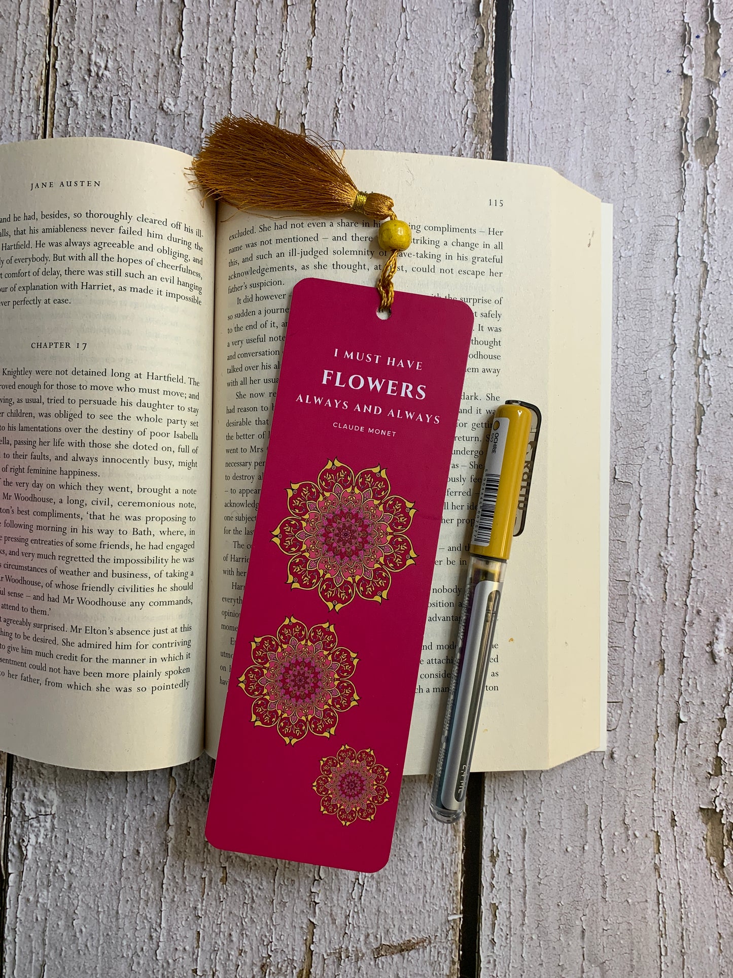 Must Have Flowers Bookmark