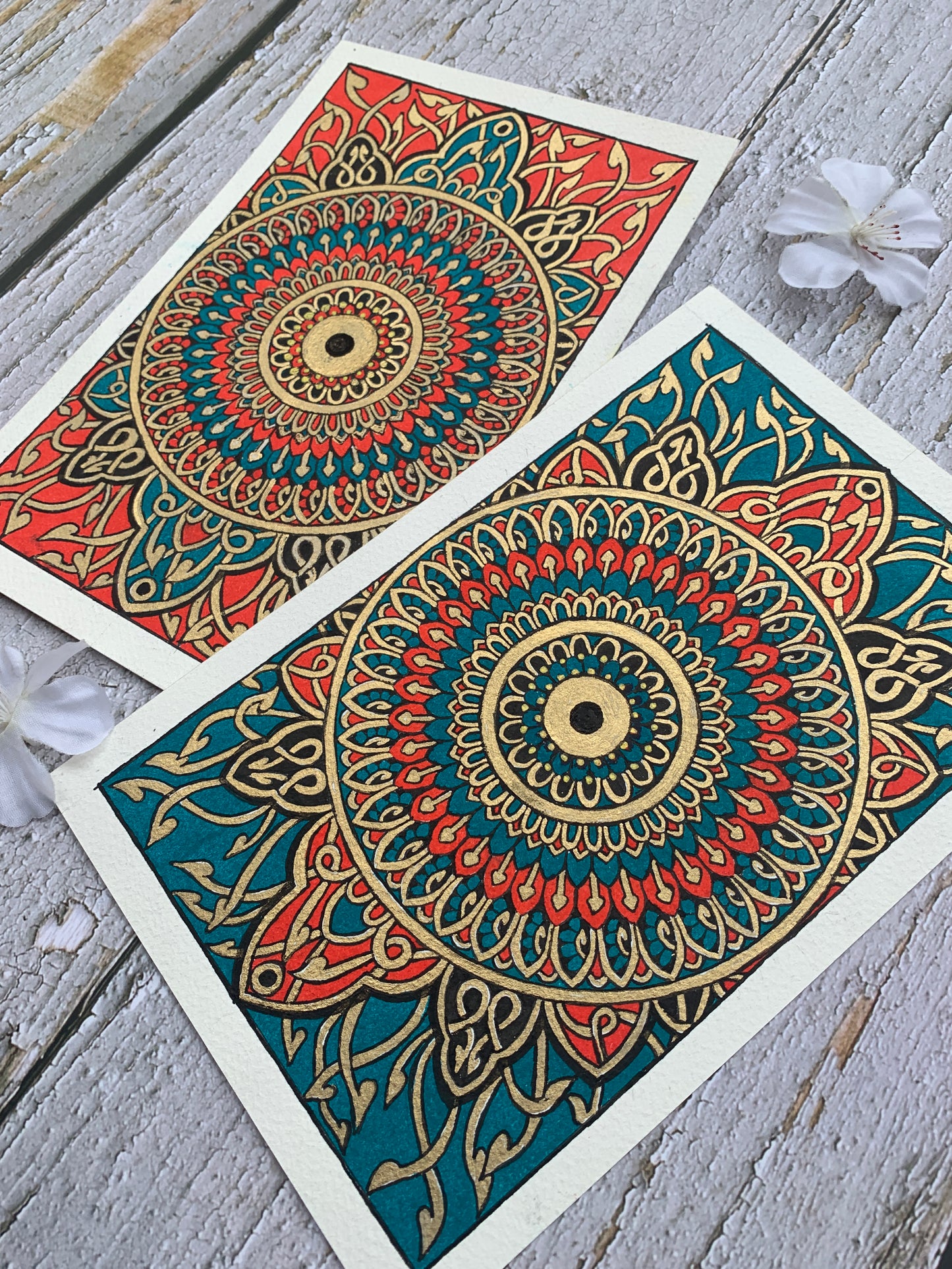 Opposites Attract Mandala