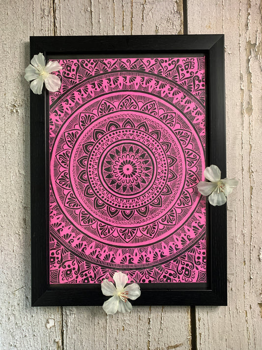 Pink Moon Mandala