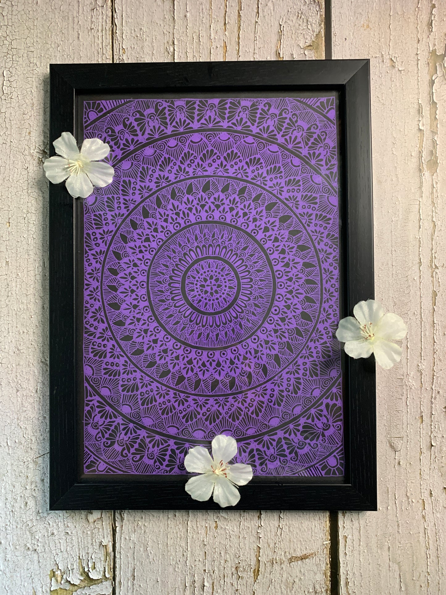 Purple Heart Mandala