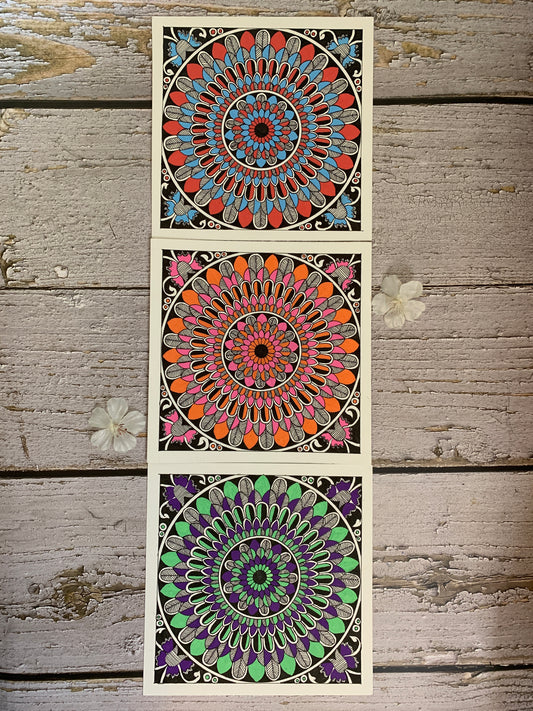 Same Same But Different Mandala Set