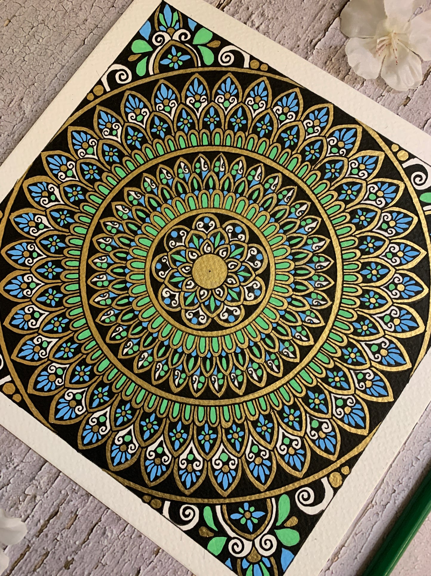 Vasantha Green Mandala