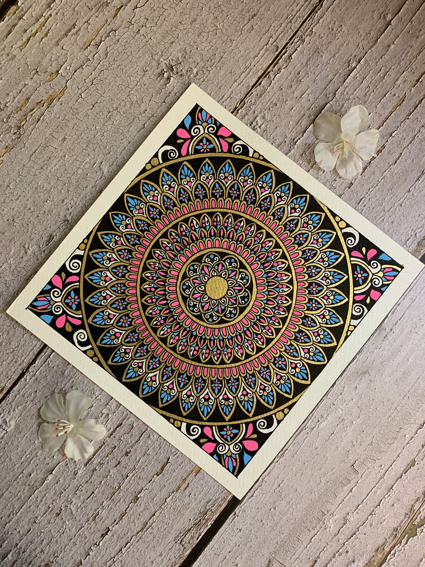 Vasantha Pink Mandala