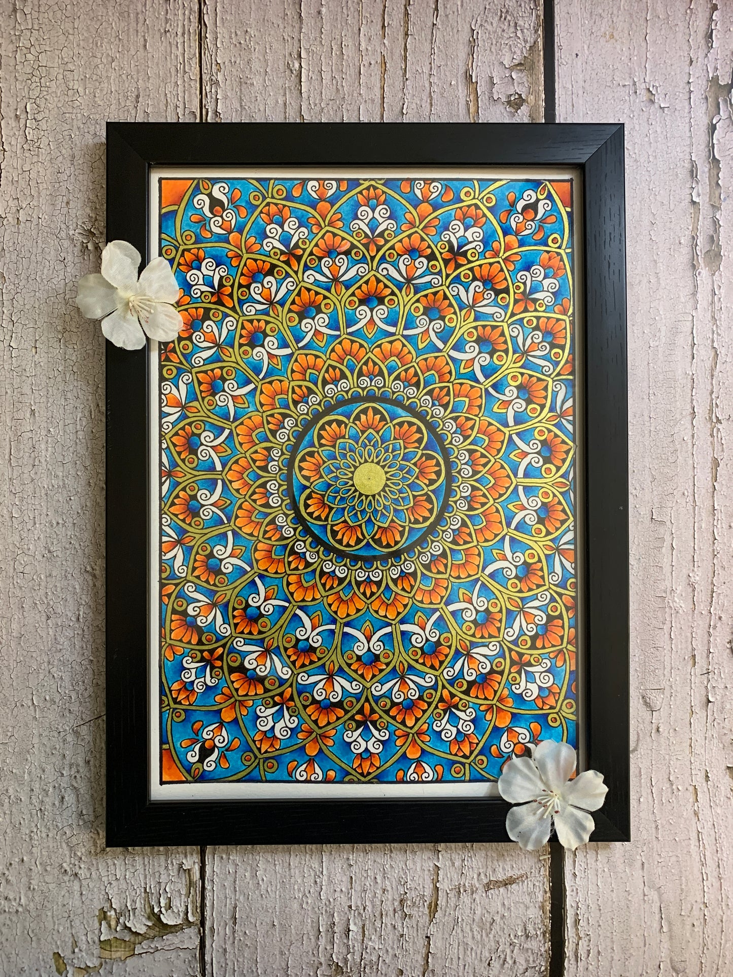 Velvet Blue Mandala