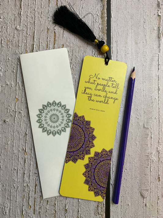 Words and Ideas Bookmark