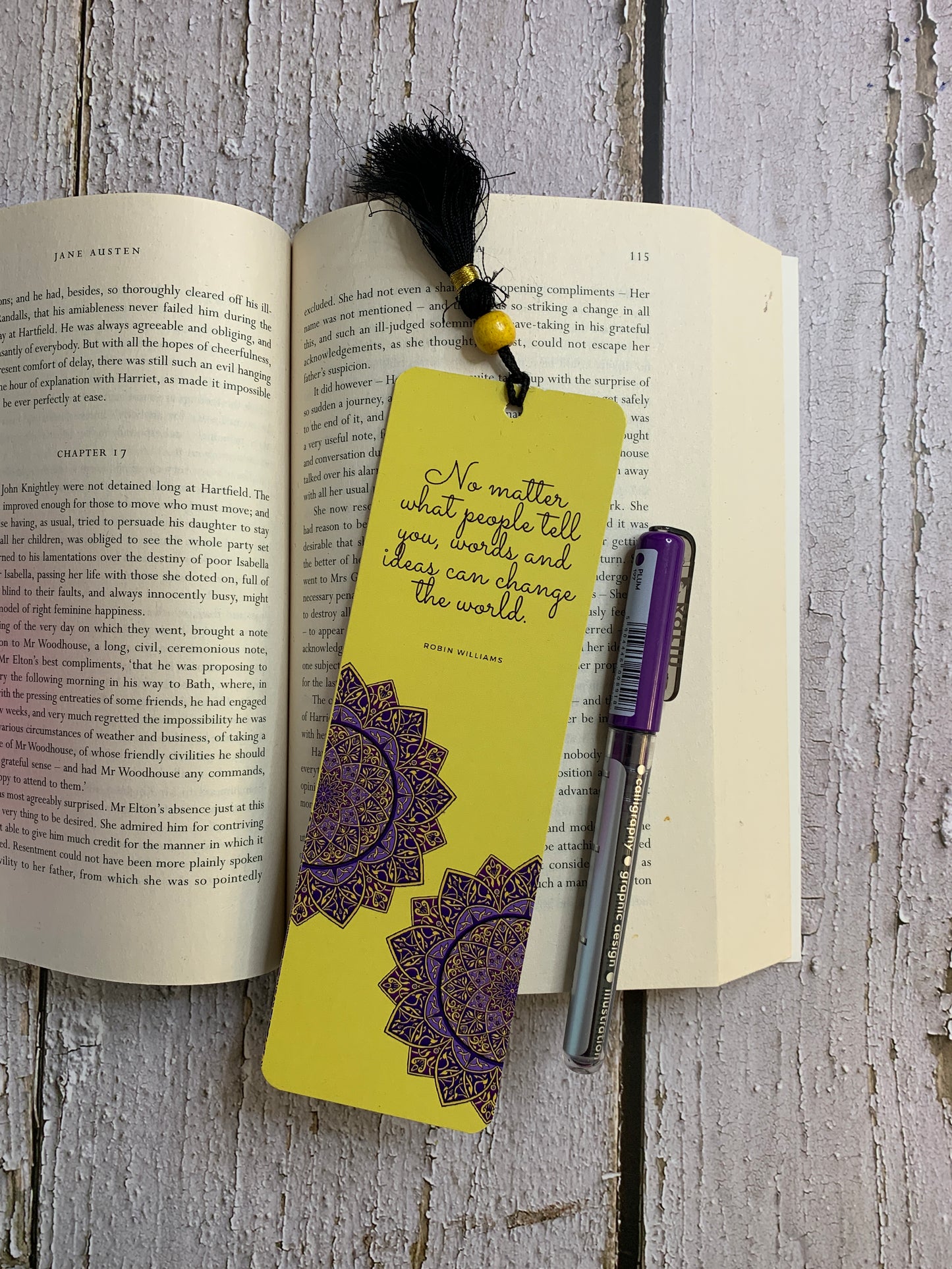 Words and Ideas Bookmark